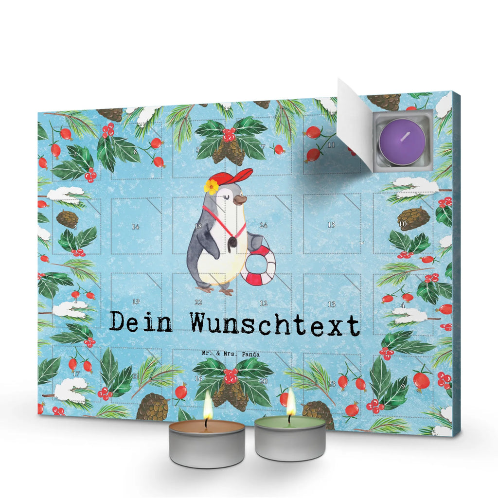 Personalisierter Duftkerzen Adventskalender Bademeisterin Leidenschaft Personalisierter Duftkerzen Adventskalender, Geschenk, Schenken, Jubiläum, Danke, Dankeschön, Beruf, Ausbildung, Abschied, Rente, Kollege, Kollegin, Arbeitskollege, Mitarbeiter, Firma, Rettungsschwimmerin, Freibad, Schwimmbad, Schwimmschule, Schwimmmeisterin, Schwimmverein, Badeanstalt, Bademeisterin