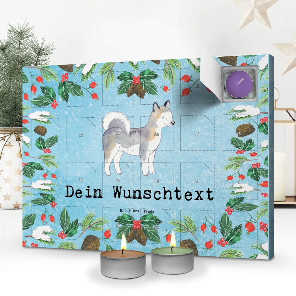 Personalisierter Duftkerzen Adventskalender Siberian Husky Moment Personalisierter Duftkerzen Adventskalender, Geschenk, Schenken, Hund, Hunderasse, Rassehund, Hundebesitzer, Tierfreund, Welpe, Siberian Husky