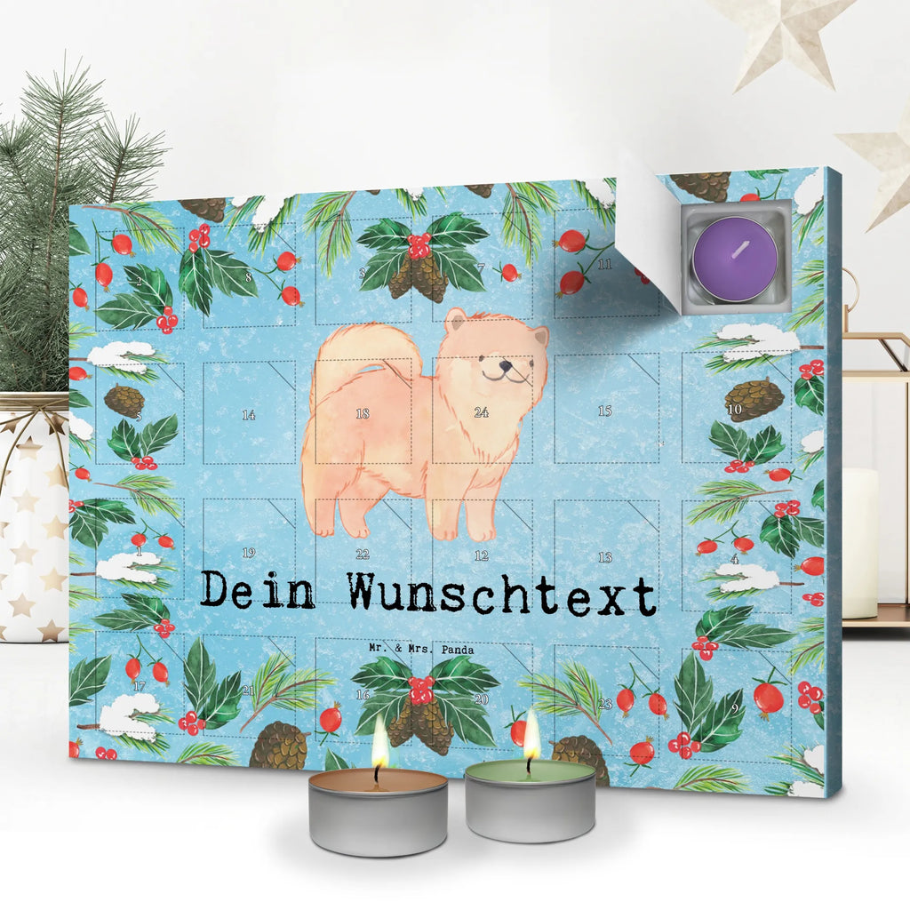 Personalisierter Duftkerzen Adventskalender Chow-Chow Moment Personalisierter Duftkerzen Adventskalender, Geschenk, Schenken, Hund, Hunderasse, Rassehund, Hundebesitzer, Tierfreund, Welpe, Asiatischer Spitz, Chow-Chow