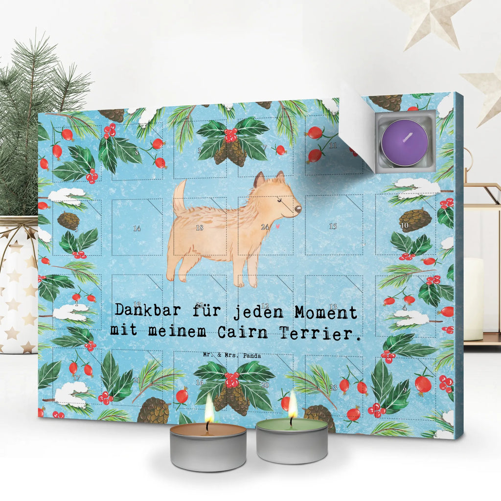 Scented candle advent calendar Cairn Terrier Moment gift, animal lover, giving, dog breed, purebred dog, dog owner, puppy