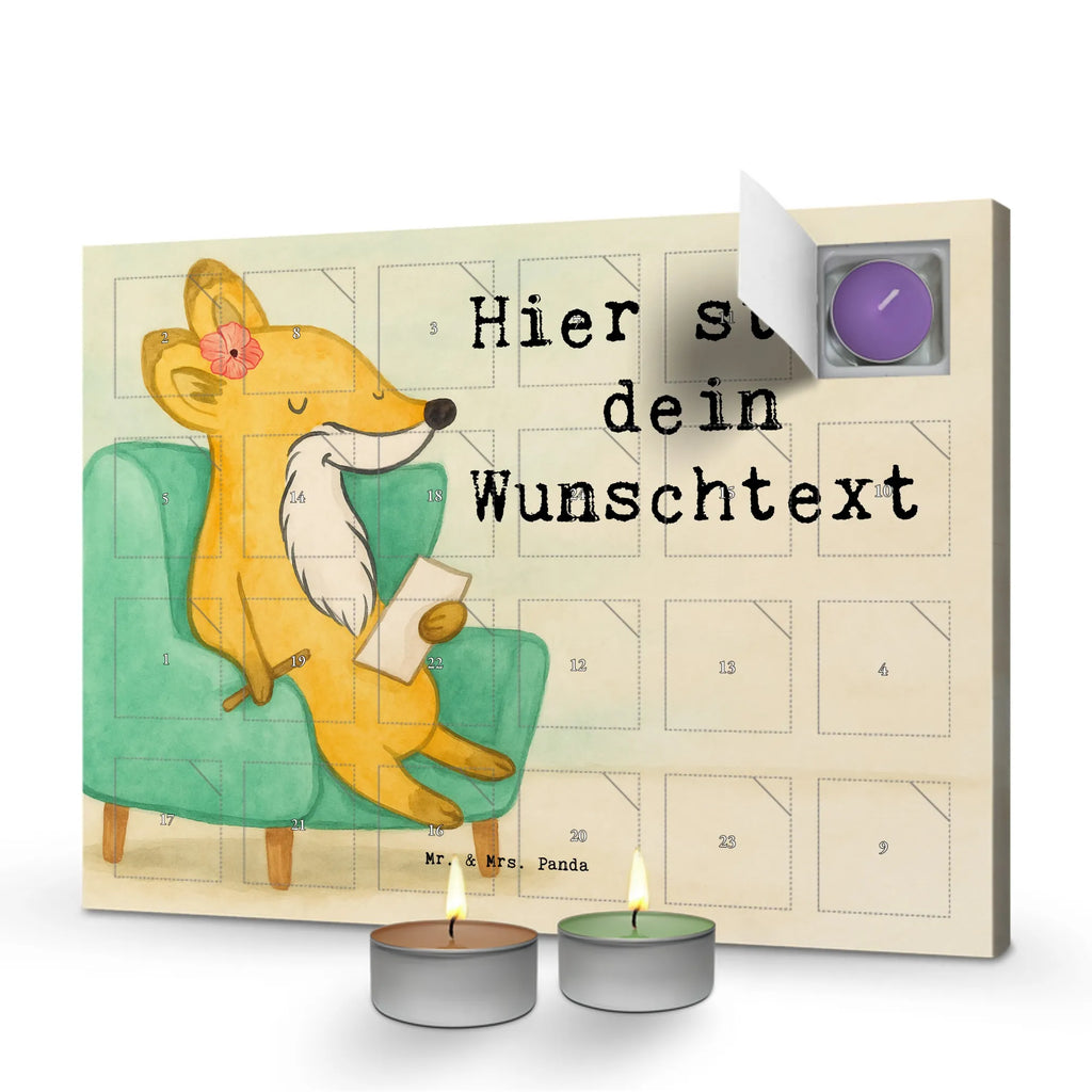 Personalisierter Duftkerzen Adventskalender Therapeutin Leidenschaft Design Personalisierter Duftkerzen Adventskalender, Geschenk, Schenken, Jubiläum, Danke, Dankeschön, Beruf, Ausbildung, Abschied, Rente, Kollege, Kollegin, Arbeitskollege, Mitarbeiter, Firma