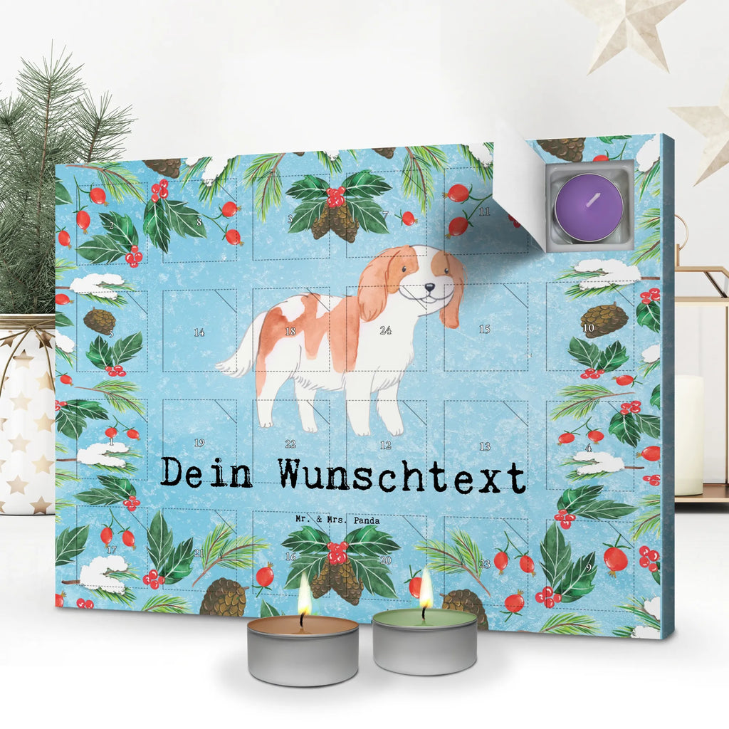 Cavalier King Charles Spaniel Moment Personalisierter Duftkerzen Adventskalender, Geschenk, Schenken, Hund, Hunderasse, Rassehund, Hundebesitzer, Tierfreund, Welpe, Cavalier King Charles Spaniel
