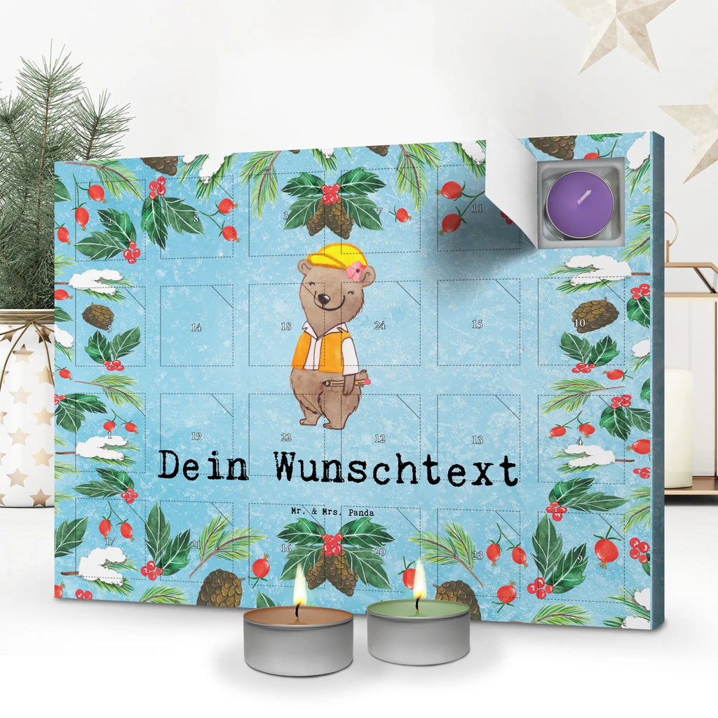 Personalisierter Duftkerzen Adventskalender Bauingenieurin Leidenschaft Personalisierter Duftkerzen Adventskalender, Geschenk, Schenken, Jubiläum, Danke, Dankeschön, Beruf, Ausbildung, Abschied, Rente, Kollege, Kollegin, Arbeitskollege, Mitarbeiter, Firma, Baustelle, Ingeniuerin, Studium, Statikerin, Bauingenieurin