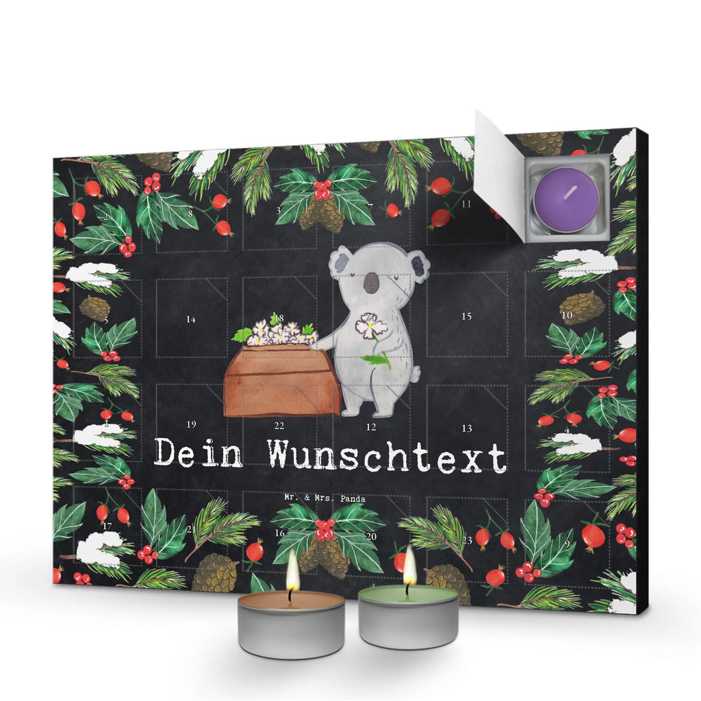 Personalisierter Duftkerzen Adventskalender Bestatter Leidenschaft Personalisierter Duftkerzen Adventskalender, Geschenk, Schenken, Jubiläum, Danke, Dankeschön, Beruf, Ausbildung, Abschied, Rente, Kollege, Kollegin, Arbeitskollege, Mitarbeiter, Firma