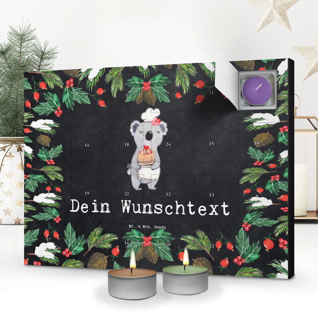  Pastry chef Passion Personalisierter Duftkerzen Adventskalender, Geschenk, Schenken, Jubiläum, Danke, Dankeschön, Beruf, Ausbildung, Abschied, Rente, Kollege, Kollegin, Arbeitskollege, Mitarbeiter, Firma, Kuchenbäckerin, Confiseurin, Bäckerin, Konditorin, Patissierin