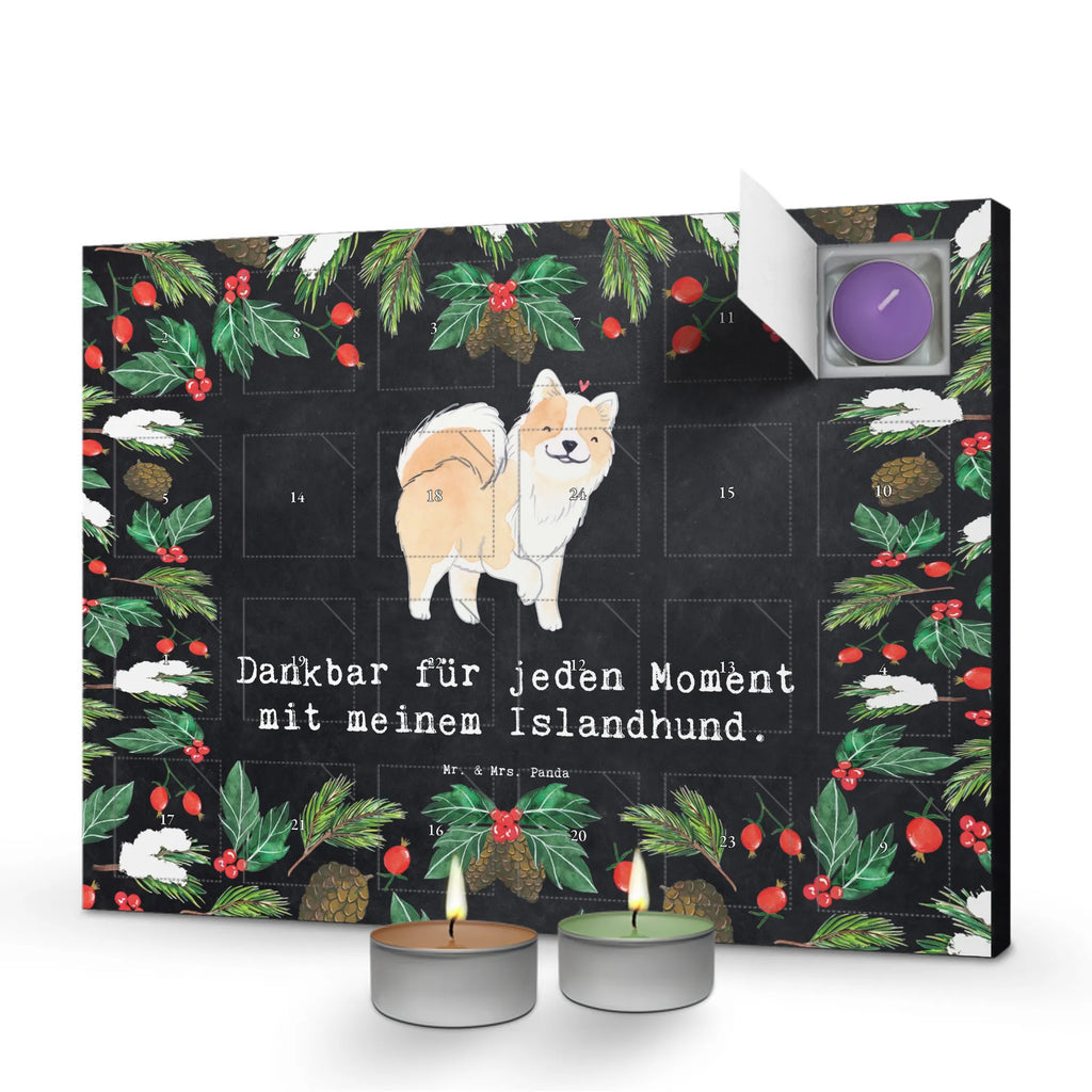 Scented candle advent calendar Island Dog Moment gift, animal lover, giving, dog breed, purebred dog, dog owner, puppy