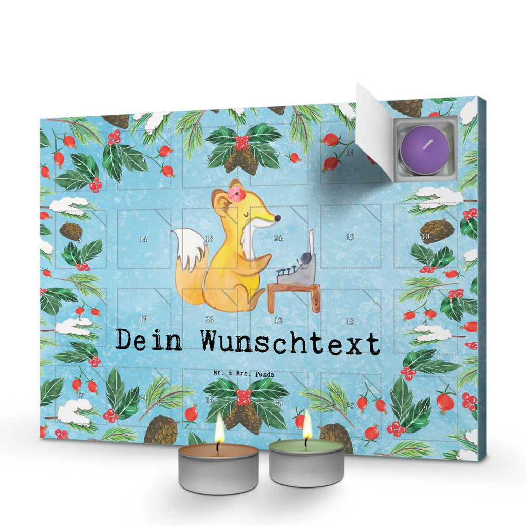 Personalisierter Duftkerzen Adventskalender Sekretärin Leidenschaft Personalisierter Duftkerzen Adventskalender, Geschenk, Schenken, Jubiläum, Danke, Dankeschön, Beruf, Ausbildung, Abschied, Rente, Kollege, Kollegin, Arbeitskollege, Mitarbeiter, Firma