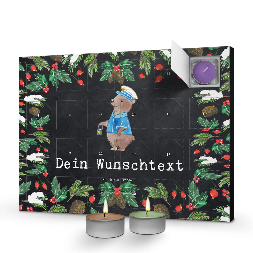 Personalisierter Duftkerzen Adventskalender Polizeivollzugsbeamtin Leidenschaft Personalisierter Duftkerzen Adventskalender, Geschenk, Schenken, Jubiläum, Danke, Dankeschön, Beruf, Ausbildung, Abschied, Rente, Kollege, Kollegin, Arbeitskollege, Mitarbeiter, Firma, Polizistin Polizei, Polizeivollzugsbeamte