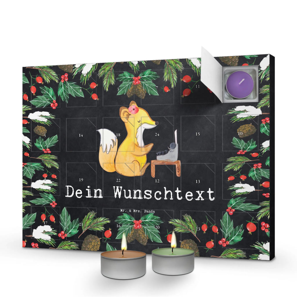 Personalisierter Duftkerzen Adventskalender Sekretärin Leidenschaft Personalisierter Duftkerzen Adventskalender, Geschenk, Schenken, Jubiläum, Danke, Dankeschön, Beruf, Ausbildung, Abschied, Rente, Kollege, Kollegin, Arbeitskollege, Mitarbeiter, Firma