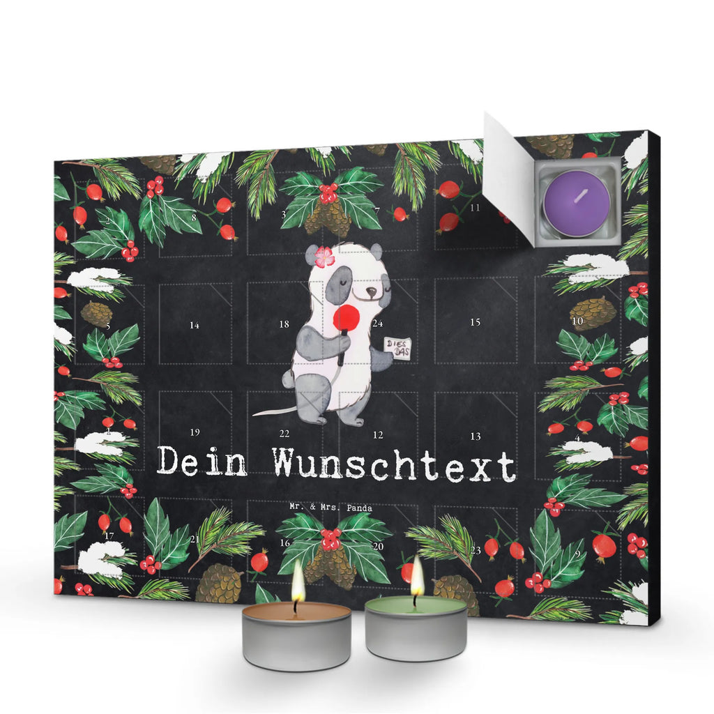 Personalisierter Duftkerzen Adventskalender Pressesprecherin Leidenschaft Personalisierter Duftkerzen Adventskalender, Geschenk, Schenken, Jubiläum, Danke, Dankeschön, Beruf, Ausbildung, Abschied, Rente, Kollege, Kollegin, Arbeitskollege, Mitarbeiter, Firma