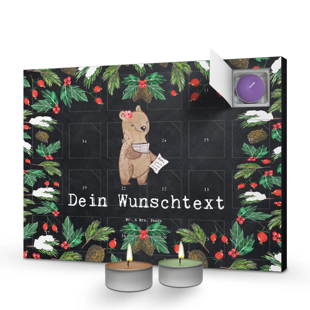 Personalisierter Duftkerzen Adventskalender Buchhalterin Leidenschaft Personalisierter Duftkerzen Adventskalender, Geschenk, Schenken, Jubiläum, Danke, Dankeschön, Beruf, Ausbildung, Abschied, Rente, Kollege, Kollegin, Arbeitskollege, Mitarbeiter, Firma, Buchhalter, in Bürojob, Angestellte, Backoffice Mitarbeiterin