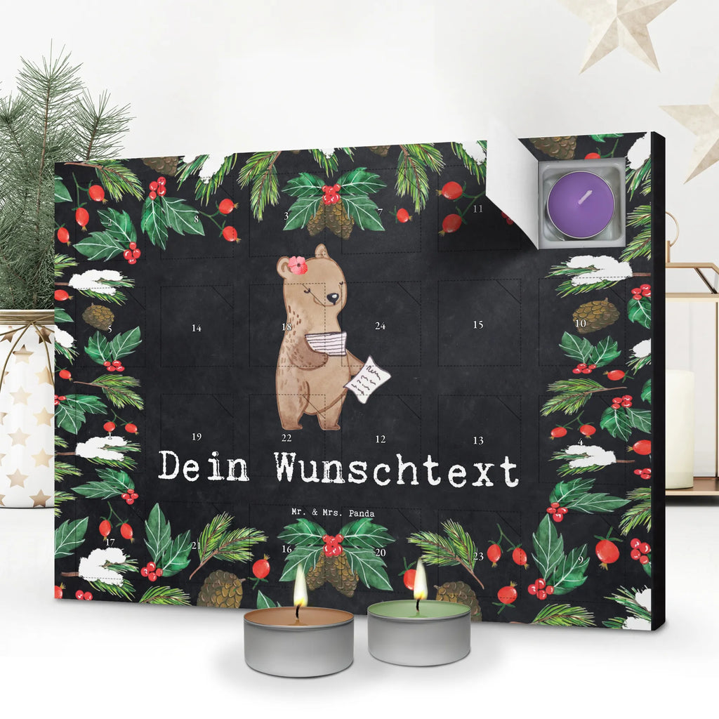 Personalisierter Duftkerzen Adventskalender Buchhalterin Leidenschaft Personalisierter Duftkerzen Adventskalender, Geschenk, Schenken, Jubiläum, Danke, Dankeschön, Beruf, Ausbildung, Abschied, Rente, Kollege, Kollegin, Arbeitskollege, Mitarbeiter, Firma, Buchhalter, in Bürojob, Angestellte, Backoffice Mitarbeiterin