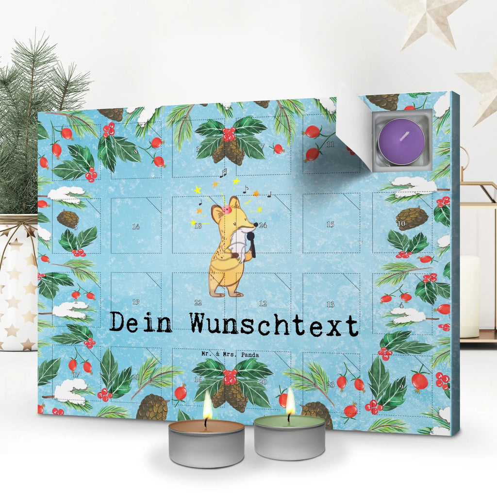 Personalisierter Duftkerzen Adventskalender Opernsängerin Leidenschaft Personalisierter Duftkerzen Adventskalender, Geschenk, Schenken, Jubiläum, Danke, Dankeschön, Beruf, Ausbildung, Abschied, Rente, Kollege, Kollegin, Arbeitskollege, Mitarbeiter, Firma