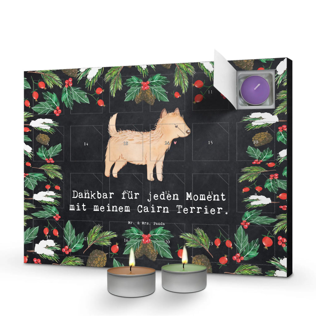 Scented candle advent calendar Cairn Terrier Moment gift, animal lover, giving, dog breed, purebred dog, dog owner, puppy