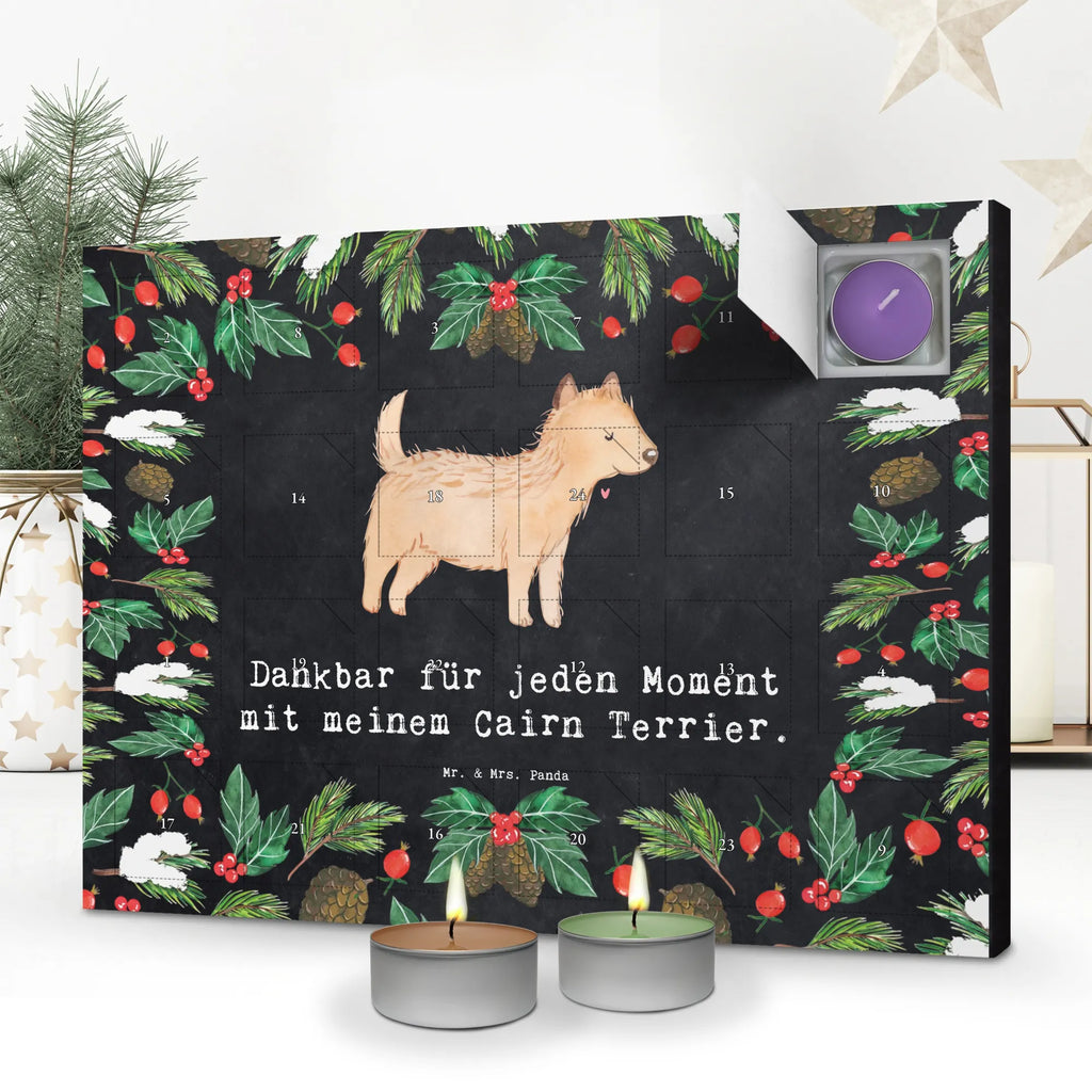 Scented candle advent calendar Cairn Terrier Moment gift, animal lover, giving, dog breed, purebred dog, dog owner, puppy