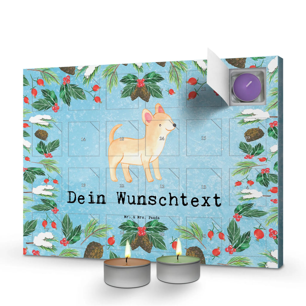 Personalisierter Duftkerzen Adventskalender Chihuahua Moment Personalisierter Duftkerzen Adventskalender, Geschenk, Schenken, Hund, Hunderasse, Rassehund, Hundebesitzer, Tierfreund, Welpe, Chihuahua