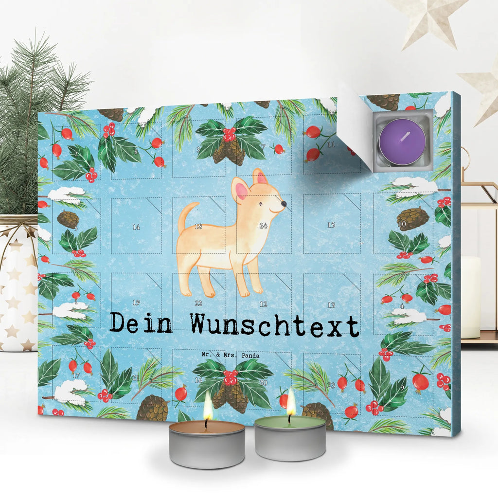 Personalisierter Duftkerzen Adventskalender Chihuahua Moment Personalisierter Duftkerzen Adventskalender, Geschenk, Schenken, Hund, Hunderasse, Rassehund, Hundebesitzer, Tierfreund, Welpe, Chihuahua