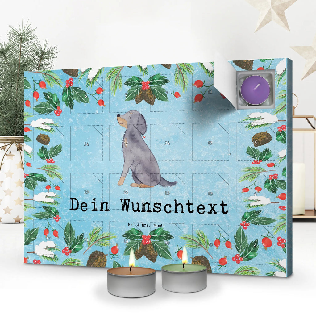 Personalisierter Duftkerzen Adventskalender Gordon Setter Moment Personalisierter Duftkerzen Adventskalender, Geschenk, Schenken, Hund, Hunderasse, Rassehund, Hundebesitzer, Tierfreund, Welpe, Gordon Shetter, Jagdhund