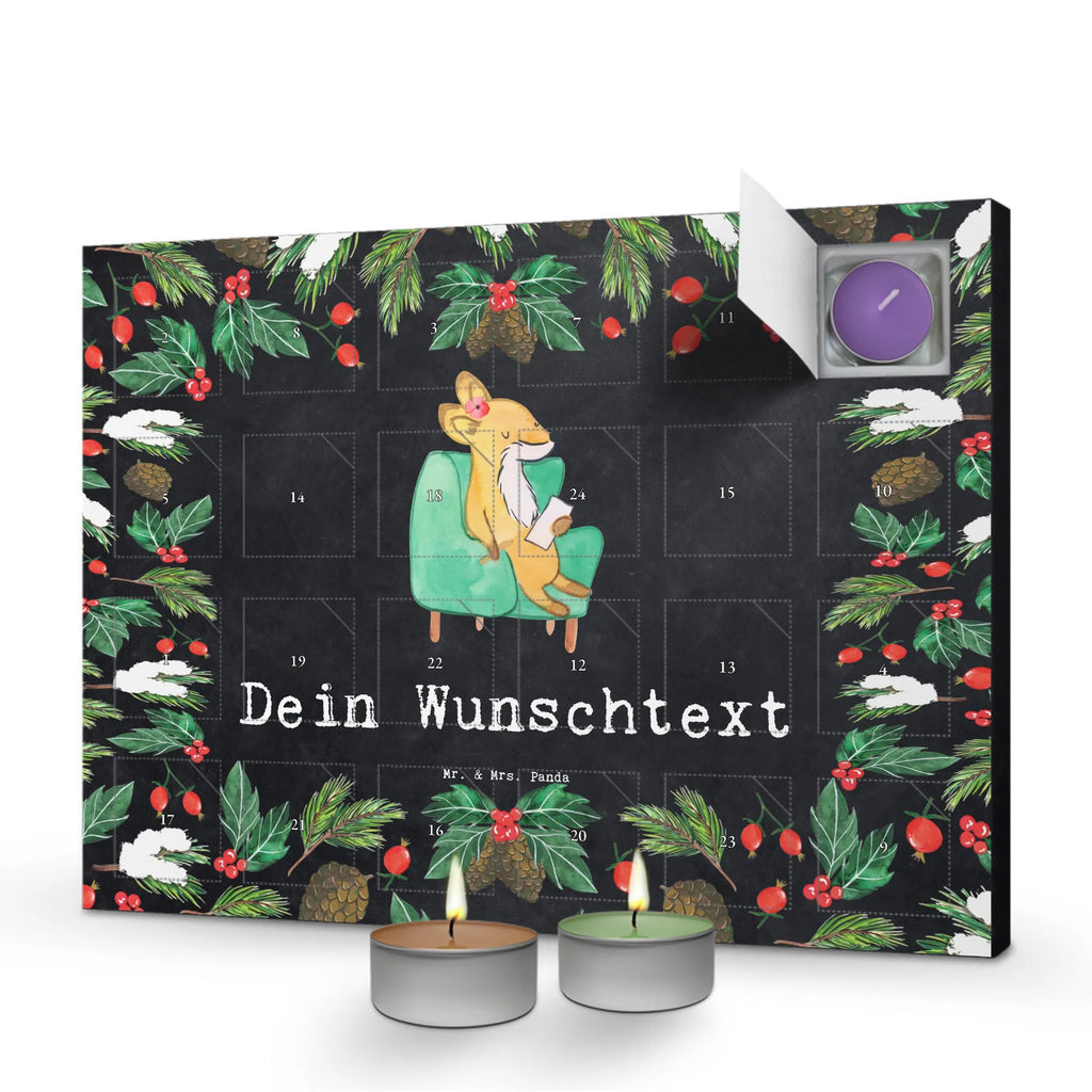 Personalisierter Duftkerzen Adventskalender Therapeutin Leidenschaft Personalisierter Duftkerzen Adventskalender, Geschenk, Schenken, Jubiläum, Danke, Dankeschön, Beruf, Ausbildung, Abschied, Rente, Kollege, Kollegin, Arbeitskollege, Mitarbeiter, Firma