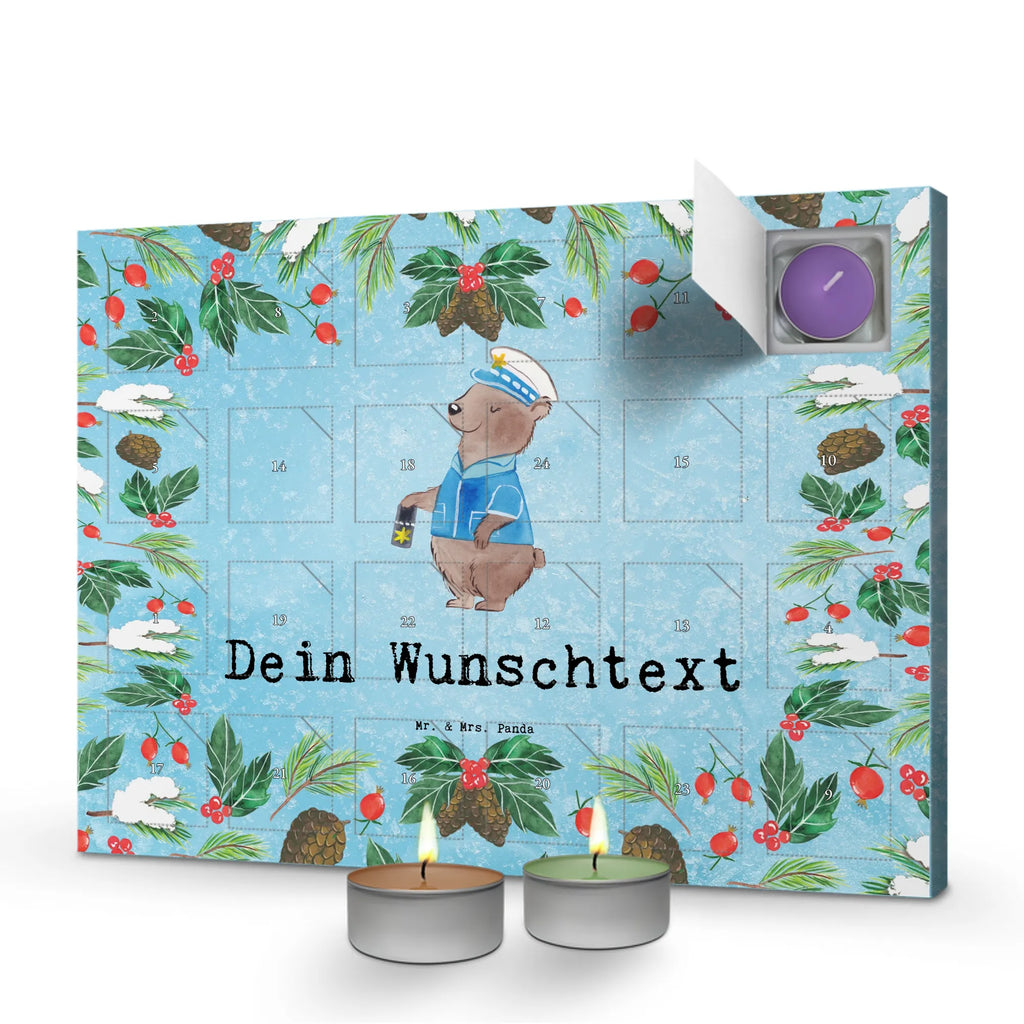 Personalisierter Duftkerzen Adventskalender Polizeivollzugsbeamtin Leidenschaft Personalisierter Duftkerzen Adventskalender, Geschenk, Schenken, Jubiläum, Danke, Dankeschön, Beruf, Ausbildung, Abschied, Rente, Kollege, Kollegin, Arbeitskollege, Mitarbeiter, Firma, Polizistin Polizei, Polizeivollzugsbeamte