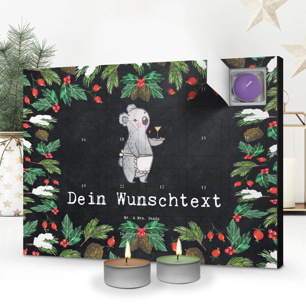 Personalisierter Duftkerzen Adventskalender Kellnerin Leidenschaft Personalisierter Duftkerzen Adventskalender, Geschenk, Schenken, Jubiläum, Danke, Dankeschön, Beruf, Ausbildung, Abschied, Rente, Kollege, Kollegin, Arbeitskollege, Mitarbeiter, Firma, Servicekraft, Kellnerin, Restaurant
