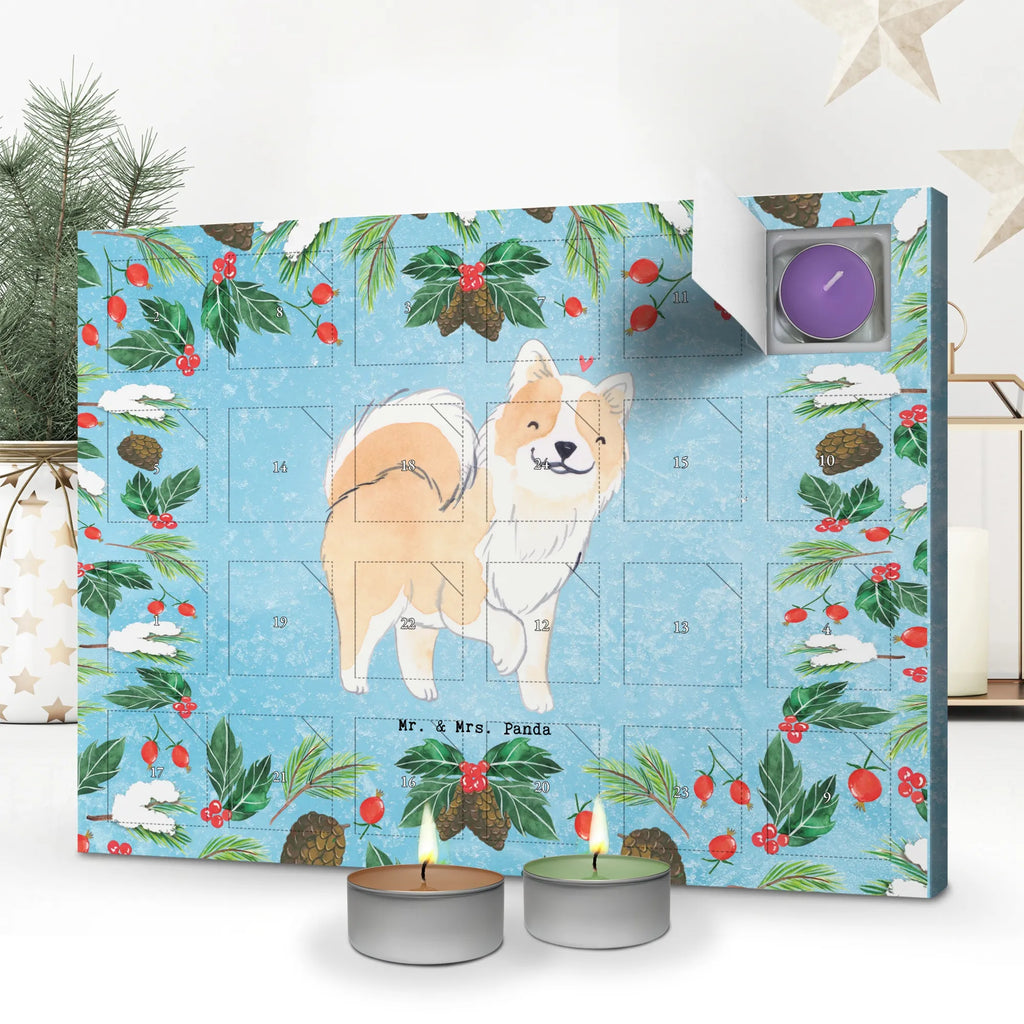 Scented candle advent calendar Island Dog Moment gift, animal lover, giving, dog breed, purebred dog, dog owner, puppy