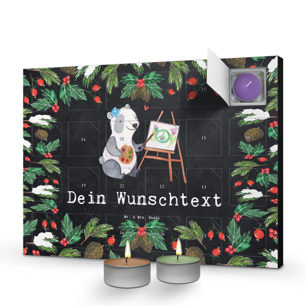 Personalisierter Duftkerzen Adventskalender Kunstlehrerin Leidenschaft Personalisierter Duftkerzen Adventskalender, Geschenk, Schenken, Jubiläum, Danke, Dankeschön, Beruf, Ausbildung, Abschied, Rente, Kollege, Kollegin, Arbeitskollege, Mitarbeiter, Firma, Kunstschule, Kunstlehrerin, Kunstunterricht