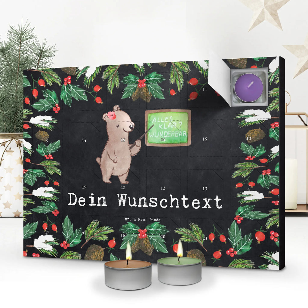 Personalisierter Duftkerzen Adventskalender Schwimmlehrerin Leidenschaft Personalisierter Duftkerzen Adventskalender, Geschenk, Schenken, Jubiläum, Danke, Dankeschön, Beruf, Ausbildung, Abschied, Rente, Kollege, Kollegin, Arbeitskollege, Mitarbeiter, Firma, Schwimmschule, Schwimmlehrerin, Schwimmbad, Schwimmverein