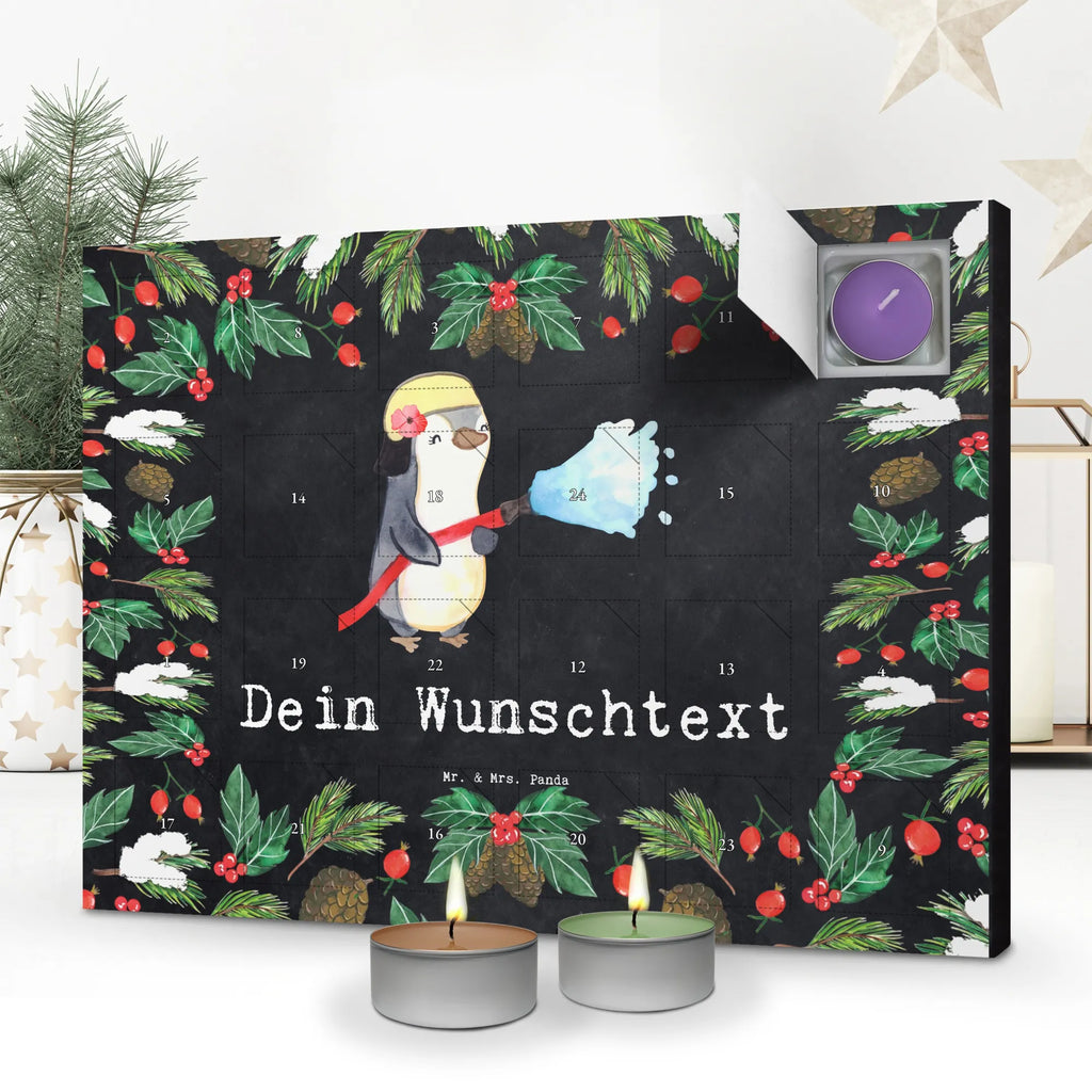 Personalisierter Duftkerzen Adventskalender Feuerwehrfrau Leidenschaft Personalisierter Duftkerzen Adventskalender, Geschenk, Schenken, Jubiläum, Danke, Dankeschön, Beruf, Ausbildung, Abschied, Rente, Kollege, Kollegin, Arbeitskollege, Mitarbeiter, Firma, Feuerwehr, Freiwillige Feuerwehr, Brandschutz, Feuerwehrhauptfrau, Feuerwehrfrau