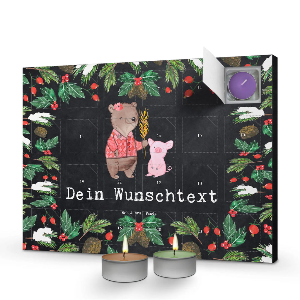 Personalisierter Duftkerzen Adventskalender Bäuerin Leidenschaft Personalisierter Duftkerzen Adventskalender, Geschenk, Schenken, Jubiläum, Danke, Dankeschön, Beruf, Ausbildung, Abschied, Rente, Kollege, Kollegin, Arbeitskollege, Mitarbeiter, Firma, Bäuerin, Landwirtin, Agronomin, Farmerin, Tierwirtin, Bauernhof