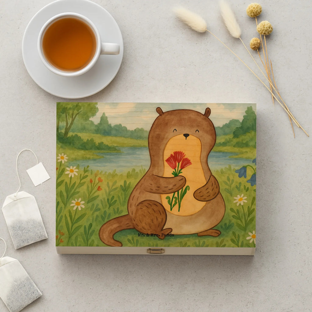 teedose Otter Blumenstrauß Design holzteebox, teebox, teeaufbewahrungsbox, box für teebeutel, holzteekiste, teekiste, teekasten, teebeutel aufbewahrung, tee sortierbox, box für tee, tee organizer, teeaufbewahrung, teebeutel organizer, aufbewahrungsbox für teebeutel, tee kiste, teebeutelbox, tee beutel halter, aufbewahrungsbox tee, vorratsbox tee, teebox für teebeutel, teebehälter, tee organizer box, teedose, aufbewahrung tee, teebeutel aufbewahrungsbox, teebeutel behälter, Otter, Fischotter, Seeotter, Otter Seeotter See Otter
