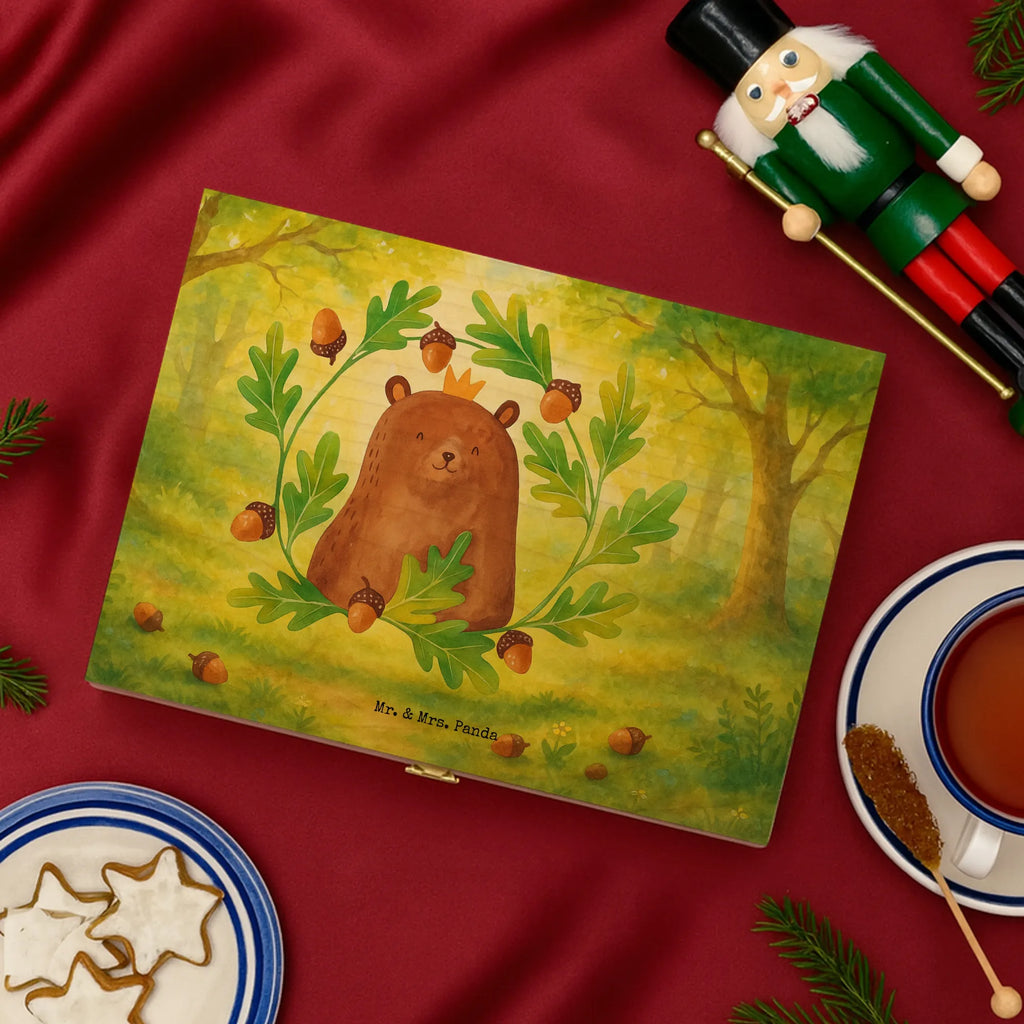 Teekiste Bär König Design teebox für teebeutel, teeaufbewahrungsbox, teebeutelbox, tee beutel halter, box für tee, aufbewahrungsbox tee, teedose, holzteebox, teebeutel behälter, teeaufbewahrung, aufbewahrungsbox für teebeutel, tee sortierbox, tee kiste, box für teebeutel, holzteekiste, teekasten, teebeutel organizer, teebox, teebeutel aufbewahrung, teebehälter, vorratsbox tee, tee organizer box, teebeutel aufbewahrungsbox, tee organizer, teekiste, aufbewahrung tee, Teddy, Bär, Teddybär, Vatertag, bester Papa, bester Vater, weltbester Papa, Papa Bär, Daddy, Papi, Papa, Vater, Dad