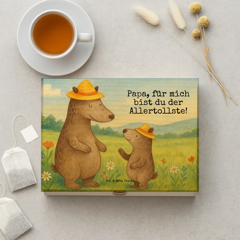 teebox Bären mit Hut Design teekiste, tee sortierbox, tee beutel halter, teekasten, teebeutel behälter, aufbewahrung tee, tee organizer, aufbewahrungsbox tee, holzteekiste, teebox für teebeutel, tee organizer box, aufbewahrungsbox für teebeutel, holzteebox, box für tee, teebeutel organizer, teebeutel aufbewahrung, teebeutelbox, teeaufbewahrungsbox, teedose, box für teebeutel, teebeutel aufbewahrungsbox, vorratsbox tee, tee kiste, teeaufbewahrung, teebehälter, teebox, Muttertag, Vatertag, Mama, Papa, Oma, Opa, Familie, Schwester, Bruder, Kinder, Bären, Lieblingsmensch, Bär, Vater-Sohn, Vorbild, Kind, Sohn, Daddy, Family, Papi, Vater, Paps, Söhne, Dad