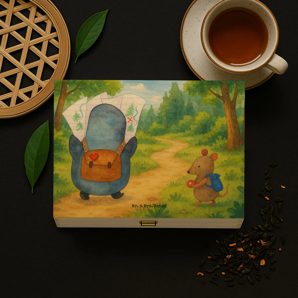  Penguin & Mouse Hiker Design North Pole, Penguins, hiking, excursion, adventurer, adventure, penguins, road trip