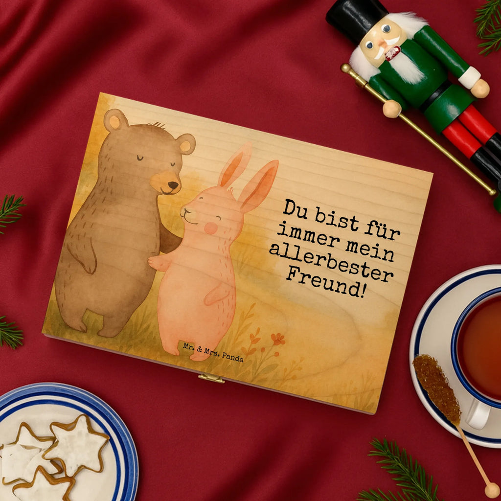 teebox Bär und Hase Umarmen Design box für tee, teedose, box für teebeutel, tee organizer, teebeutel aufbewahrung, teebeutel behälter, aufbewahrungsbox tee, teebeutel aufbewahrungsbox, vorratsbox tee, holzteekiste, tee kiste, teebeutelbox, teekasten, tee beutel halter, teebox für teebeutel, aufbewahrungsbox für teebeutel, aufbewahrung tee, teekiste, teeaufbewahrungsbox, holzteebox, teeaufbewahrung, tee organizer box, teebox, tee sortierbox, teebehälter, teebeutel organizer, Freundin, Freund, Liebe, Liebesgeschenk, Jahrestag, Verlobung, Partner, Ehemann, Ehefrau, Heiraten, Heiratsantrag, Hocheitstag, best friends, bester Freund, Freunde, Hase, Bär, Bärchen