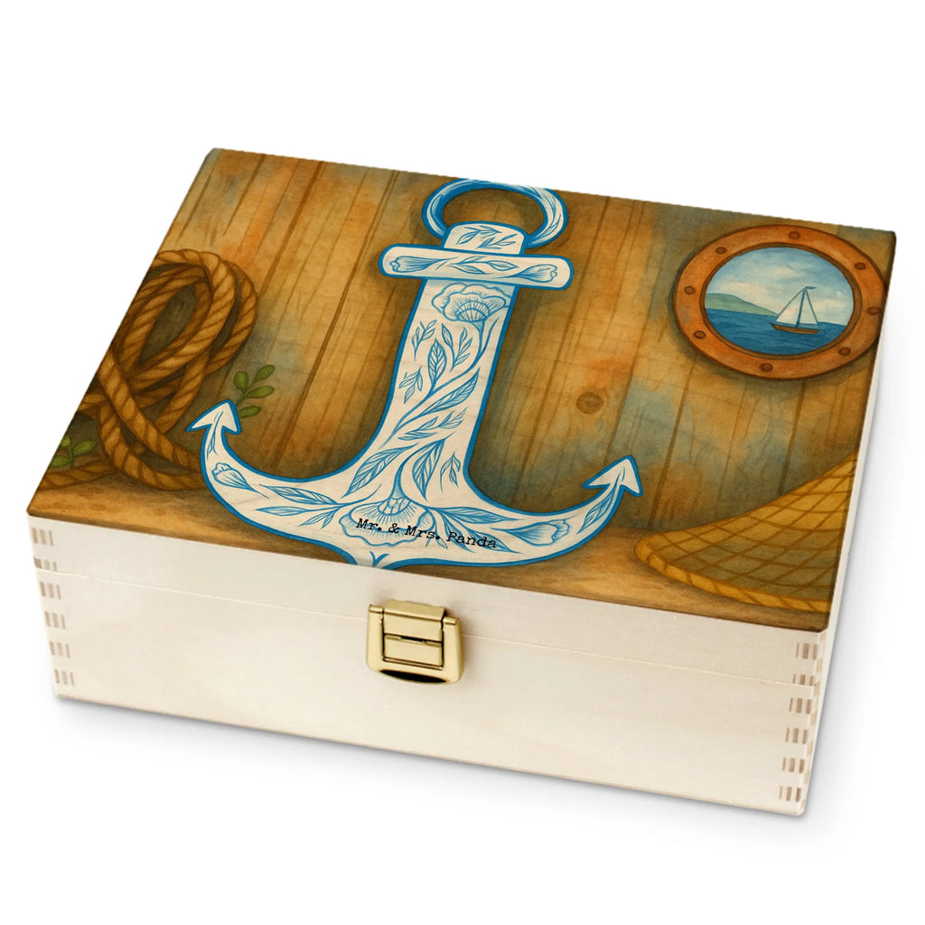  anchor Blue Design card, gift ideas, gifts, small animals, cute, cute animal motives, hand drawn, funny sayings, good mood, special gifts, animal lover