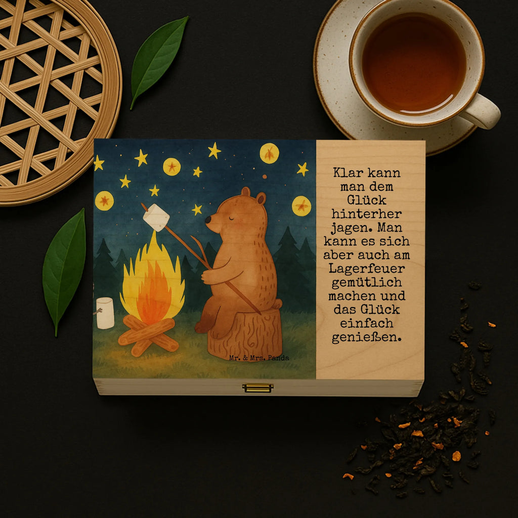  Niedźwiedź i biedronka przy ognisku Design Niedźwiedź, Miś, Pluszowy miś