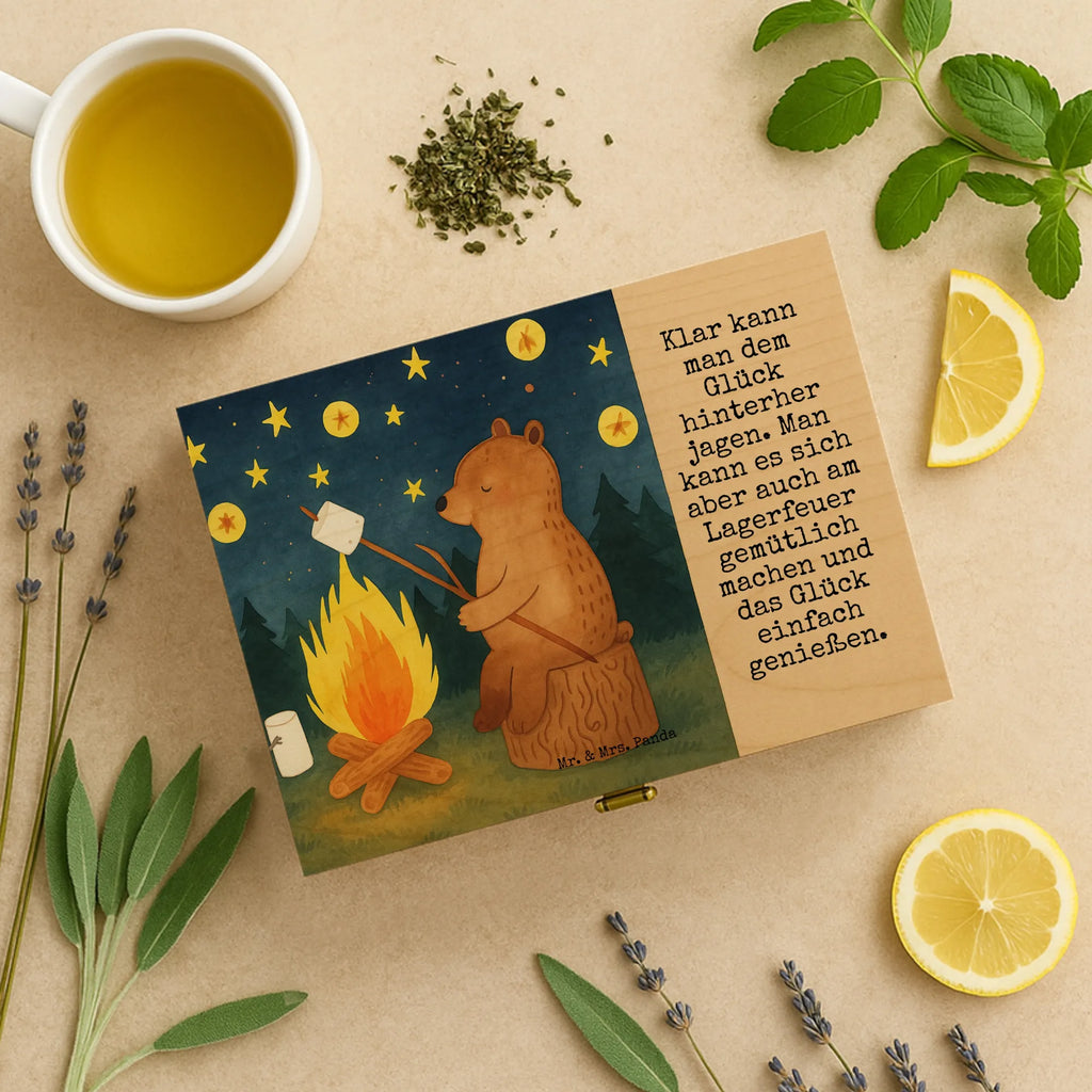  Niedźwiedź i biedronka przy ognisku Design Niedźwiedź, Miś, Pluszowy miś