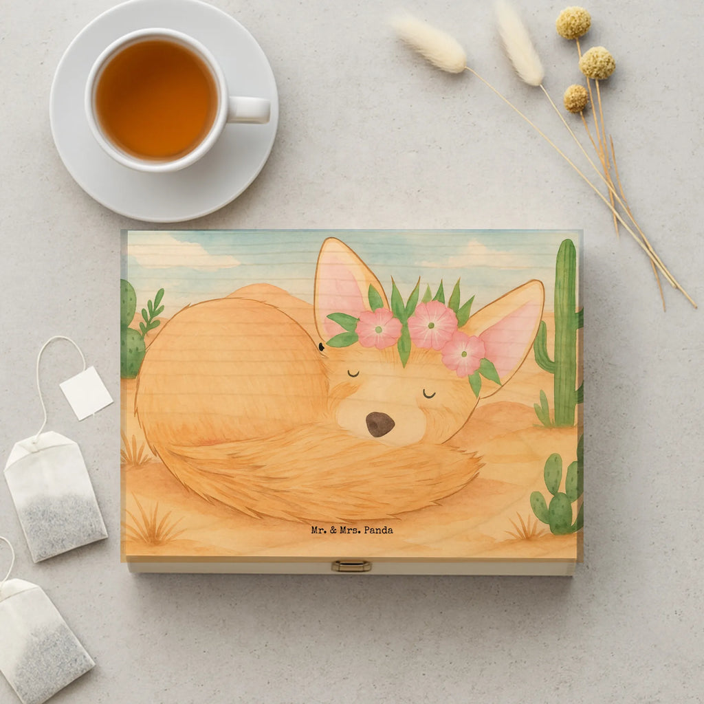 Teekiste Wüstenfuchs Blumen Design teebox, teeaufbewahrungsbox, tee beutel halter, aufbewahrung tee, teebox für teebeutel, teebeutel organizer, aufbewahrungsbox für teebeutel, holzteekiste, teebeutel aufbewahrung, teedose, teekiste, teebeutelbox, holzteebox, box für teebeutel, tee organizer, teebeutel behälter, teeaufbewahrung, tee kiste, vorratsbox tee, teebehälter, teekasten, tee sortierbox, tee organizer box, aufbewahrungsbox tee, teebeutel aufbewahrungsbox, box für tee, Afrika, Wildtiere, Wüstenfuchs, Glücklich, Blumen, Wüste, Blumenkranz