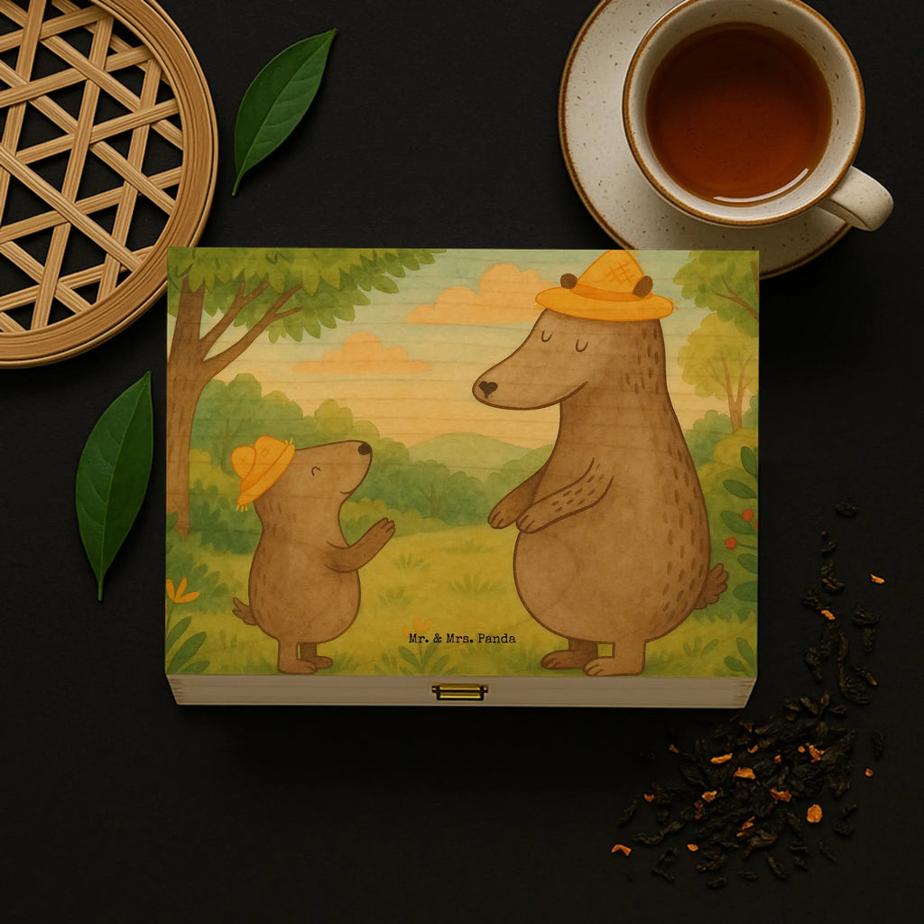 teebox Bären mit Hut Design teekiste, tee sortierbox, tee beutel halter, teekasten, teebeutel behälter, aufbewahrung tee, tee organizer, aufbewahrungsbox tee, holzteekiste, teebox für teebeutel, tee organizer box, aufbewahrungsbox für teebeutel, holzteebox, box für tee, teebeutel organizer, teebeutel aufbewahrung, teebeutelbox, teeaufbewahrungsbox, teedose, box für teebeutel, teebeutel aufbewahrungsbox, vorratsbox tee, tee kiste, teeaufbewahrung, teebehälter, teebox, Muttertag, Vatertag, Mama, Papa, Oma, Opa, Familie, Schwester, Bruder, Kinder, Bären, Lieblingsmensch, Bär, Vater-Sohn, Vorbild, Kind, Sohn, Daddy, Family, Papi, Vater, Paps, Söhne, Dad