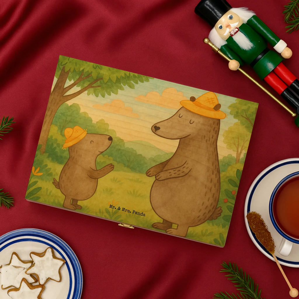 teebox Bären mit Hut Design teekiste, tee sortierbox, tee beutel halter, teekasten, teebeutel behälter, aufbewahrung tee, tee organizer, aufbewahrungsbox tee, holzteekiste, teebox für teebeutel, tee organizer box, aufbewahrungsbox für teebeutel, holzteebox, box für tee, teebeutel organizer, teebeutel aufbewahrung, teebeutelbox, teeaufbewahrungsbox, teedose, box für teebeutel, teebeutel aufbewahrungsbox, vorratsbox tee, tee kiste, teeaufbewahrung, teebehälter, teebox, Muttertag, Vatertag, Mama, Papa, Oma, Opa, Familie, Schwester, Bruder, Kinder, Bären, Lieblingsmensch, Bär, Vater-Sohn, Vorbild, Kind, Sohn, Daddy, Family, Papi, Vater, Paps, Söhne, Dad