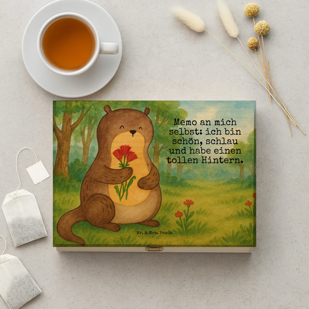 teedose Otter Blumenstrauß Design holzteebox, teebox, teeaufbewahrungsbox, box für teebeutel, holzteekiste, teekiste, teekasten, teebeutel aufbewahrung, tee sortierbox, box für tee, tee organizer, teeaufbewahrung, teebeutel organizer, aufbewahrungsbox für teebeutel, tee kiste, teebeutelbox, tee beutel halter, aufbewahrungsbox tee, vorratsbox tee, teebox für teebeutel, teebehälter, tee organizer box, teedose, aufbewahrung tee, teebeutel aufbewahrungsbox, teebeutel behälter, Otter, Fischotter, Seeotter, Otter Seeotter See Otter