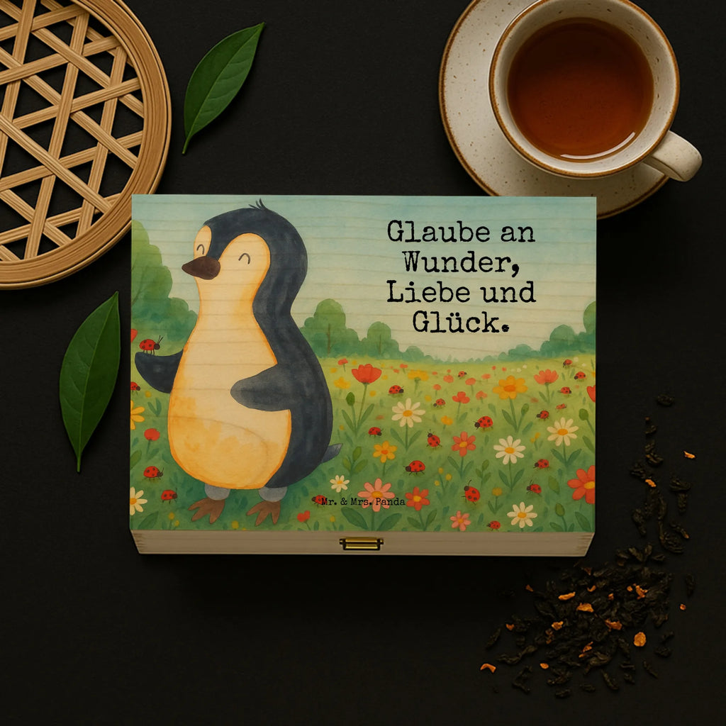  Pingwin biedronka Design Holzteebox, Box für Tee, Teekasten, Aufbewahrungsbox für Teebeutel, Teebeutel Aufbewahrung, Vorratsbox Tee, Teeaufbewahrungsbox, Aufbewahrung Tee, Tee Kiste, Teebox für Teebeutel, Tee Beutel Halter, Teebeutelbox, Teedose, Teebox, Holzteekiste, Tee Organizer, Teebeutel Aufbewahrungsbox, Teebehälter, Tee Organizer Box, Teekiste, Tee Sortierbox, Box für Teebeutel, Teebeutel Behälter, Aufbewahrungsbox Tee, Teebeutel Organizer, Teeaufbewahrung, Pinguin, Liebe, Lebensfreude, Glück, Freude, Marienkäfer, Wunder, Pinguine