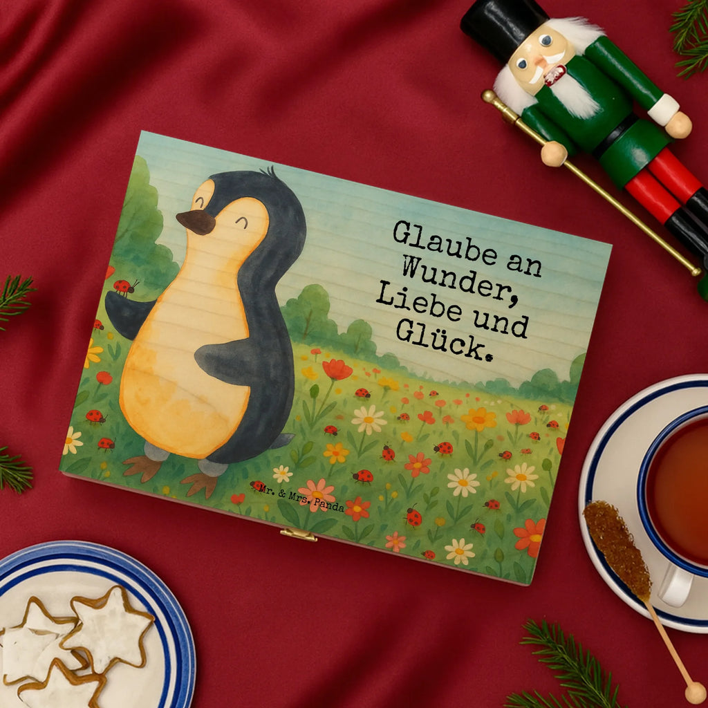  Pingwin biedronka Design Holzteebox, Box für Tee, Teekasten, Aufbewahrungsbox für Teebeutel, Teebeutel Aufbewahrung, Vorratsbox Tee, Teeaufbewahrungsbox, Aufbewahrung Tee, Tee Kiste, Teebox für Teebeutel, Tee Beutel Halter, Teebeutelbox, Teedose, Teebox, Holzteekiste, Tee Organizer, Teebeutel Aufbewahrungsbox, Teebehälter, Tee Organizer Box, Teekiste, Tee Sortierbox, Box für Teebeutel, Teebeutel Behälter, Aufbewahrungsbox Tee, Teebeutel Organizer, Teeaufbewahrung, Pinguin, Liebe, Lebensfreude, Glück, Freude, Marienkäfer, Wunder, Pinguine