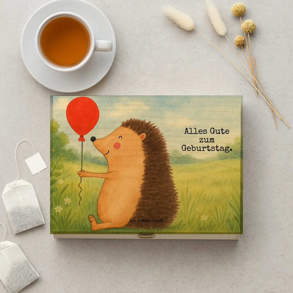  Hedgehog balloon Design card, gift ideas, gifts, small animals, cute, cute animal motives, hand drawn, funny sayings, good mood, special gifts, animal lover, Balloon, Birthday Child, Birthday