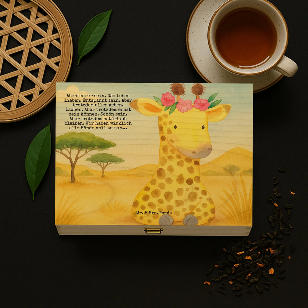 teebeutel organizer Giraffe Blumenkranz Design teeaufbewahrungsbox, teebeutel aufbewahrung, aufbewahrung tee, aufbewahrungsbox für teebeutel, teekiste, tee organizer box, teeaufbewahrung, box für tee, tee organizer, vorratsbox tee, teebeutel organizer, tee kiste, teebeutelbox, teebox, tee sortierbox, teebeutel behälter, teebox für teebeutel, teedose, teebeutel aufbewahrungsbox, teekasten, holzteebox, tee beutel halter, aufbewahrungsbox tee, holzteekiste, teebehälter, box für teebeutel, Afrika, Wildtiere, Freundin, Blumenkranz, Selbstliebe, Abenteurer, Giraffe