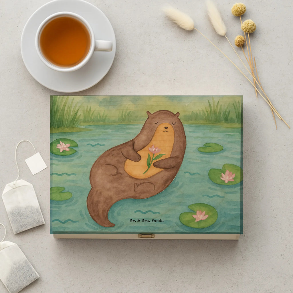  otter Water Lily Design animal lover, marten, sea otter, European otter, water mammal, aquatic animal, baby otter, predator, water, otter gifts, gift ideas for animal lovers, animal, mammal, water animal, gifts for people in love
