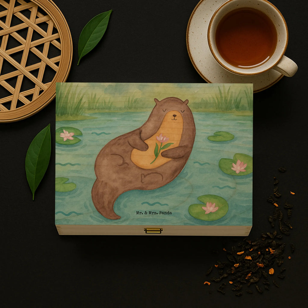  otter Water Lily Design animal lover, marten, sea otter, European otter, water mammal, aquatic animal, baby otter, predator, water, otter gifts, gift ideas for animal lovers, animal, mammal, water animal, gifts for people in love