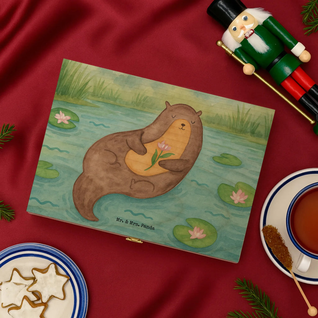  otter Water Lily Design animal lover, marten, sea otter, European otter, water mammal, aquatic animal, baby otter, predator, water, otter gifts, gift ideas for animal lovers, animal, mammal, water animal, gifts for people in love