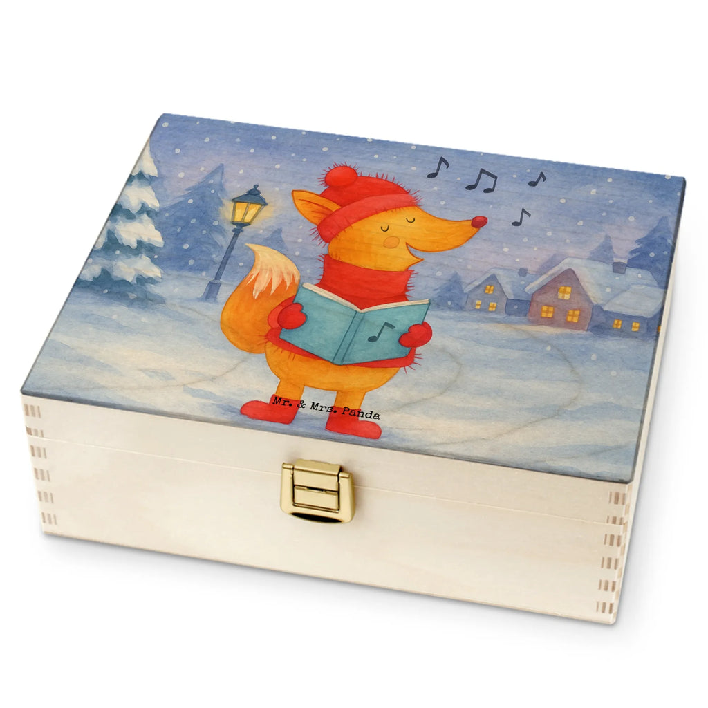 teebox Fuchs Sänger Design box für teebeutel, holzteekiste, teeaufbewahrungsbox, teekiste, aufbewahrung tee, teebehälter, teekasten, teebox, tee sortierbox, teebox für teebeutel, teebeutel aufbewahrung, teeaufbewahrung, aufbewahrungsbox tee, teebeutel aufbewahrungsbox, teedose, tee beutel halter, aufbewahrungsbox für teebeutel, tee organizer box, holzteebox, teebeutel behälter, tee kiste, teebeutel organizer, tee organizer, vorratsbox tee, box für tee, teebeutelbox, Weihnachten, Winter, Weihnachtsdeko, Nikolaus, Advent, Heiligabend, Wintermotiv, Fuchs, Füchse, Sänger, Geschenk Sänger, Weihnachtslieder, Singen